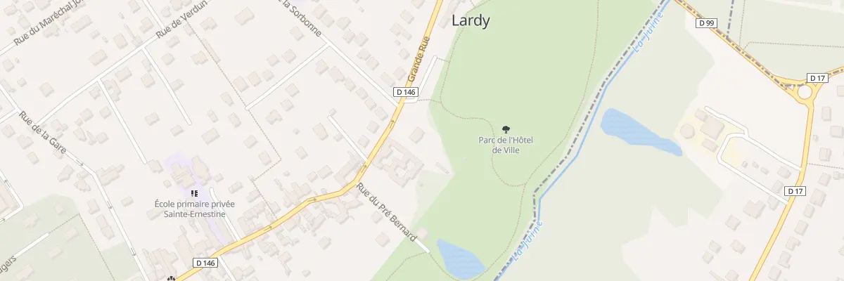 Plan du 64 Rue Grande Rue à Lardy