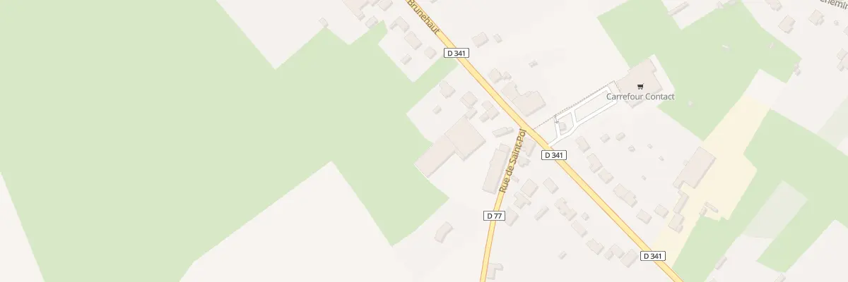 Plan du 15 Chs Brunehaut à Thérouanne