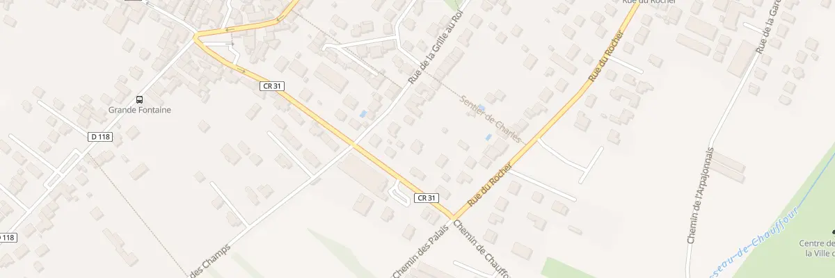 Plan du 57 Rue de la Grille au Roi à Saulx-les-Chartreux
