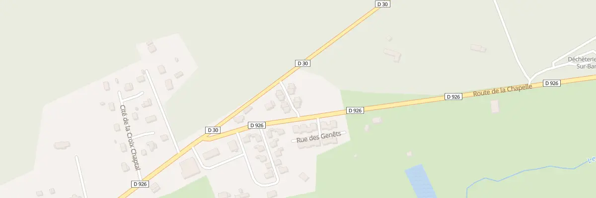 Plan du 2 Cité Maurice Genevois à Neuvy-sur-Barangeon