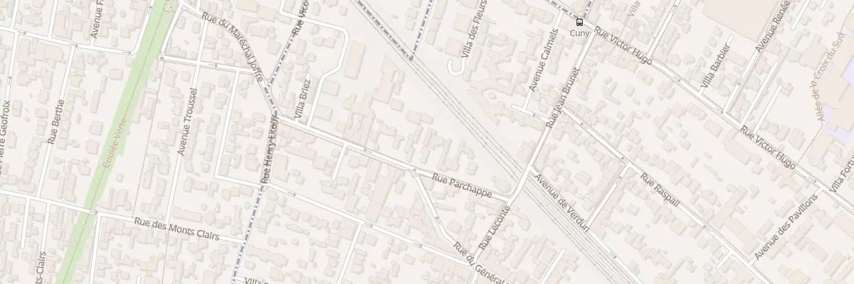 Plan du 62 Rue du Général Leclerc à Bois-Colombes