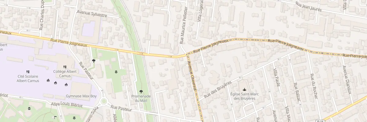 Plan du 79 Rue Pierre Joigneaux à Bois-Colombes