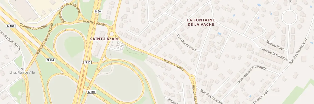 Plan du 73 Rue Montvinet à Linas