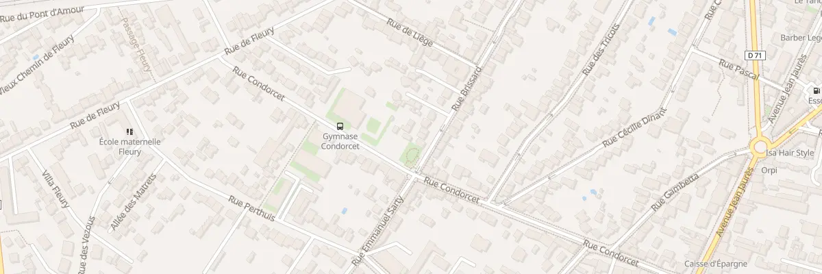 Plan du 3 Rue Brissard à Clamart