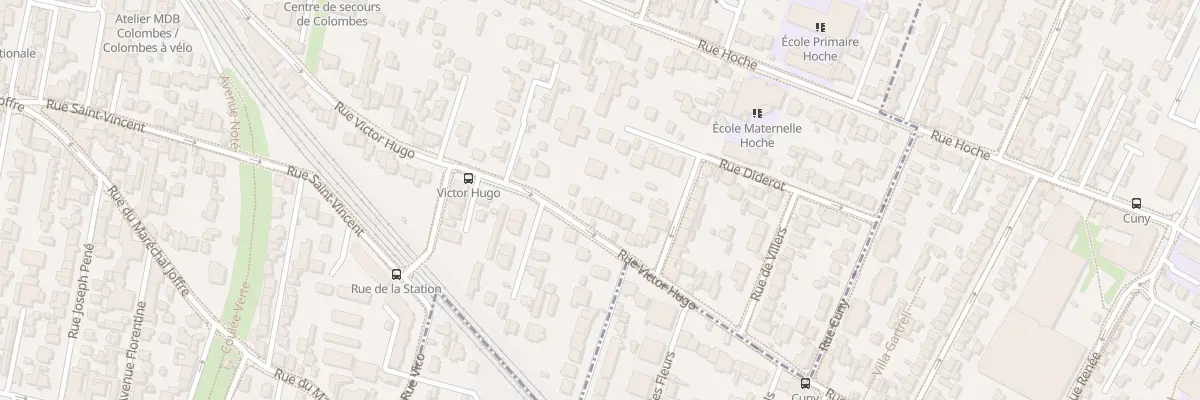 Plan du 107 Rue Victor Hugo à Colombes