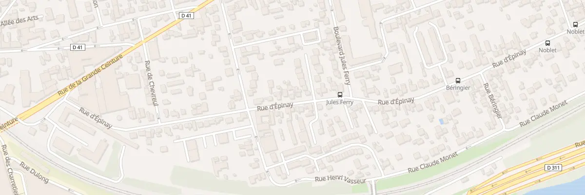 Plan du 45 Rue d’Epinay à Argenteuil