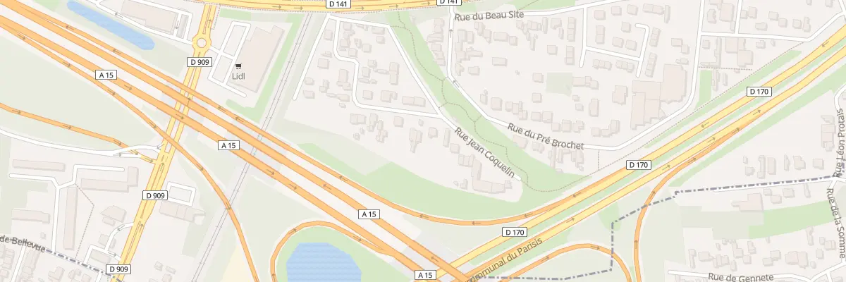 Plan du 32 Rue de Maugis à Sannois
