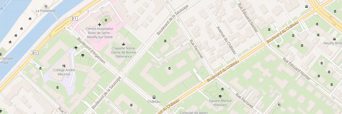 Plan du 11T Av Perronet à Neuilly-sur-Seine