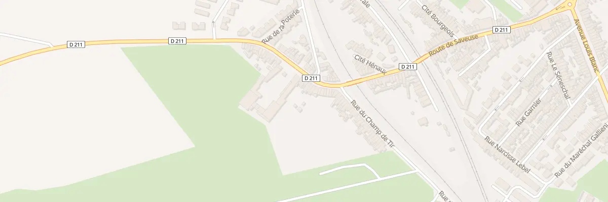 Plan du 167 Rue de Saveuse à Amiens