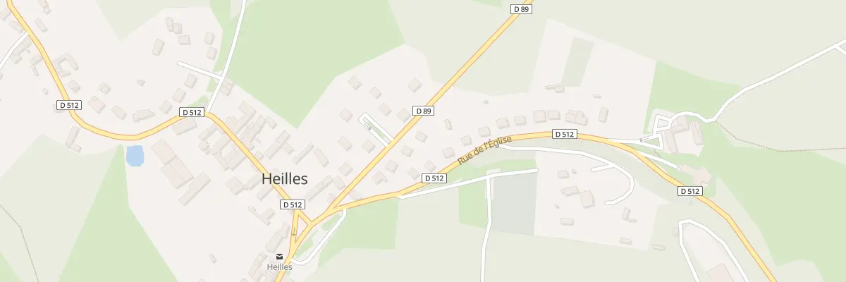 Plan du 134 Rue de la Gare à Heilles