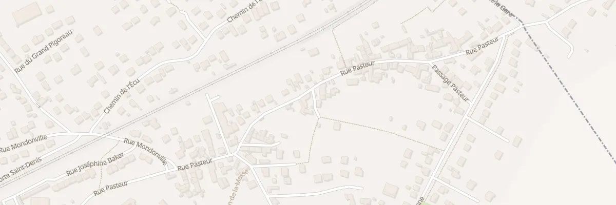 Plan du 26 Rue Pasteur à La Norville