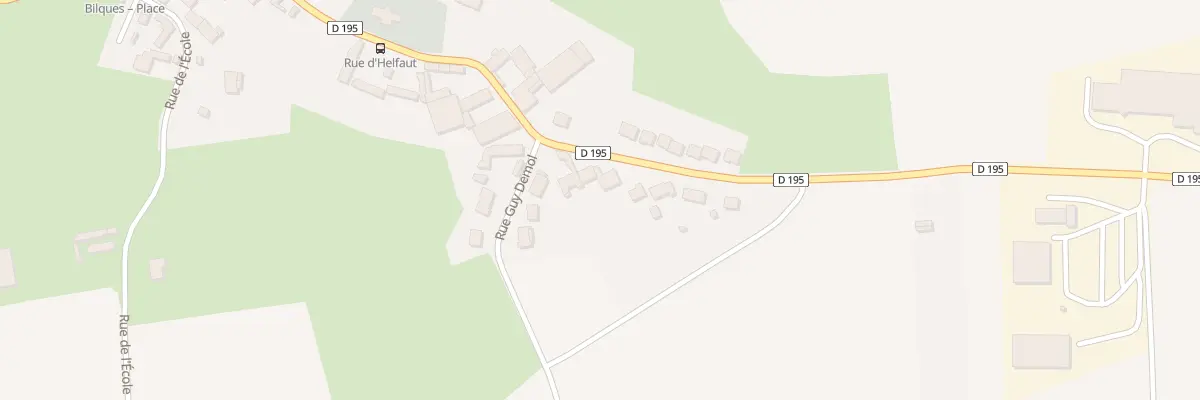 Plan du 740 Rue d’Helfaut à Helfaut