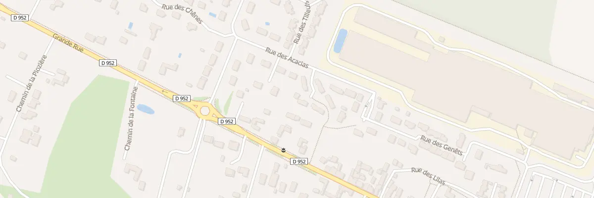 Plan du 6 Rue du Clos du Cedre à Saint-Martin-d’Abbat