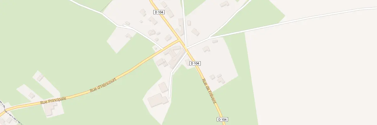 Plan du 36 Rue de Frévent à Croisette