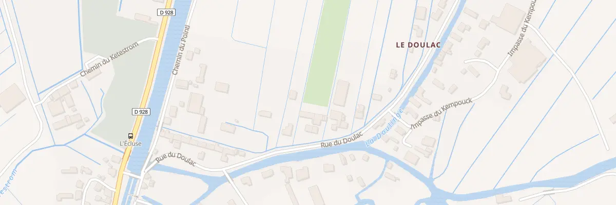 Plan du 24 Rue du Doulac à Saint-Omer