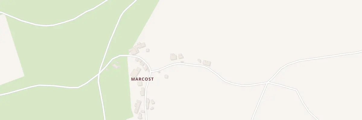 Plan du 12 Marcost à Préveranges