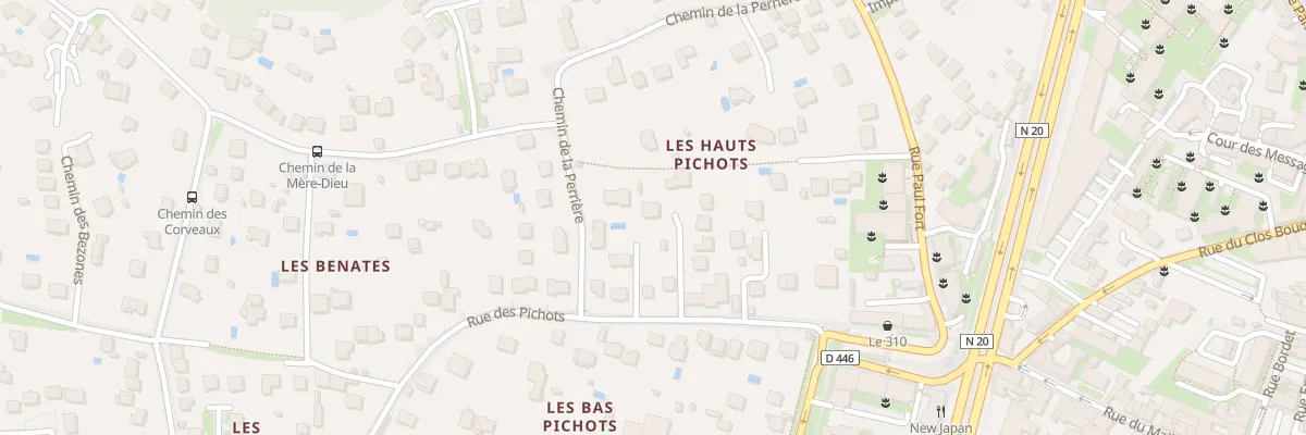 Plan du 20B Rue des Pichots à Montlhéry