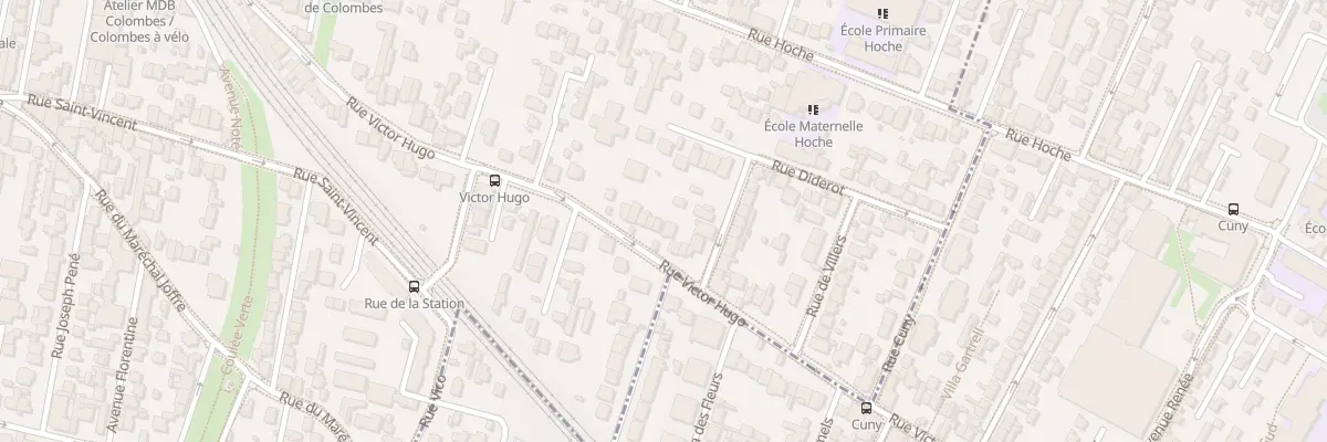 Plan du 115 Rue Victor Hugo à Colombes
