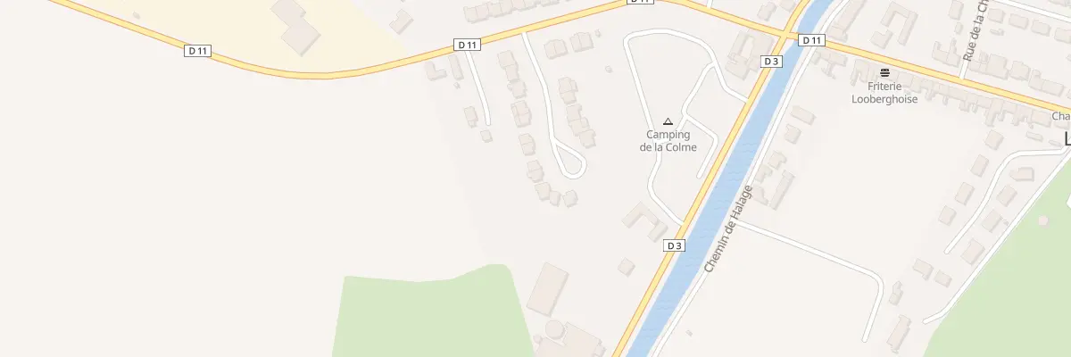 Plan du 12 Rue du Vieux Moulin à Looberghe