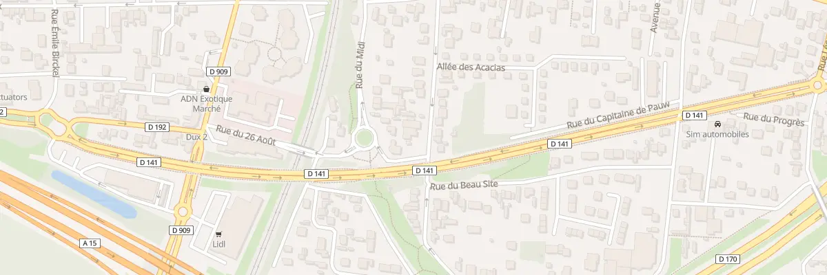 Plan du 22 Rue du Pre Brochet à Sannois