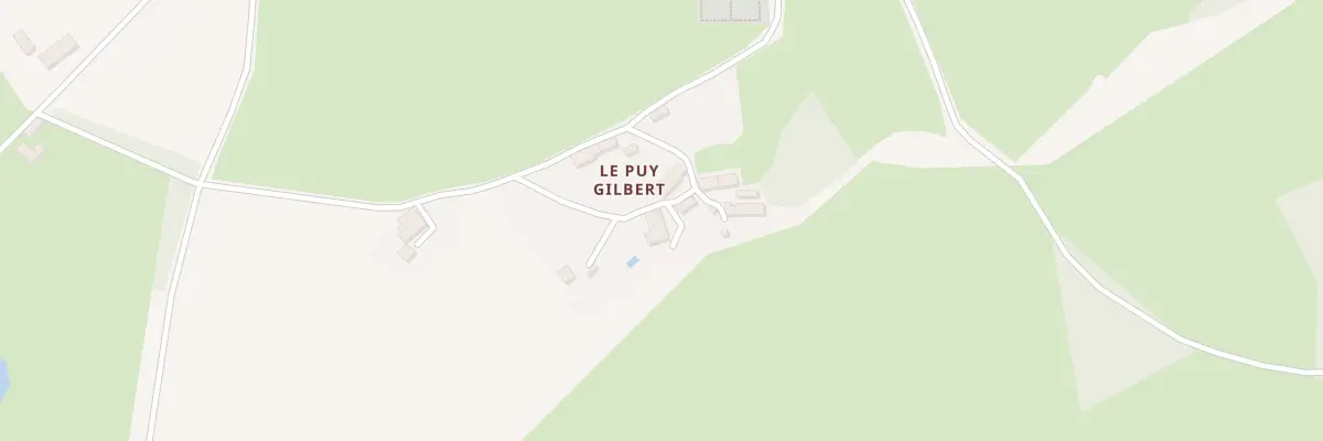Plan du 5027 Puy Gilbert à Saint-Pierre-le-Bost