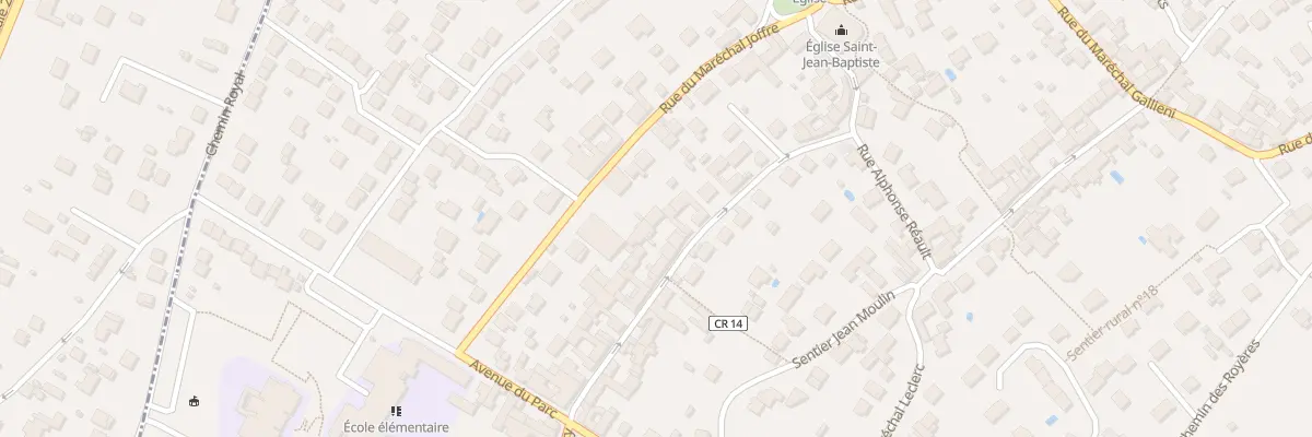 Plan du 30 Rue Georges Clémenceau à Leuville-sur-Orge