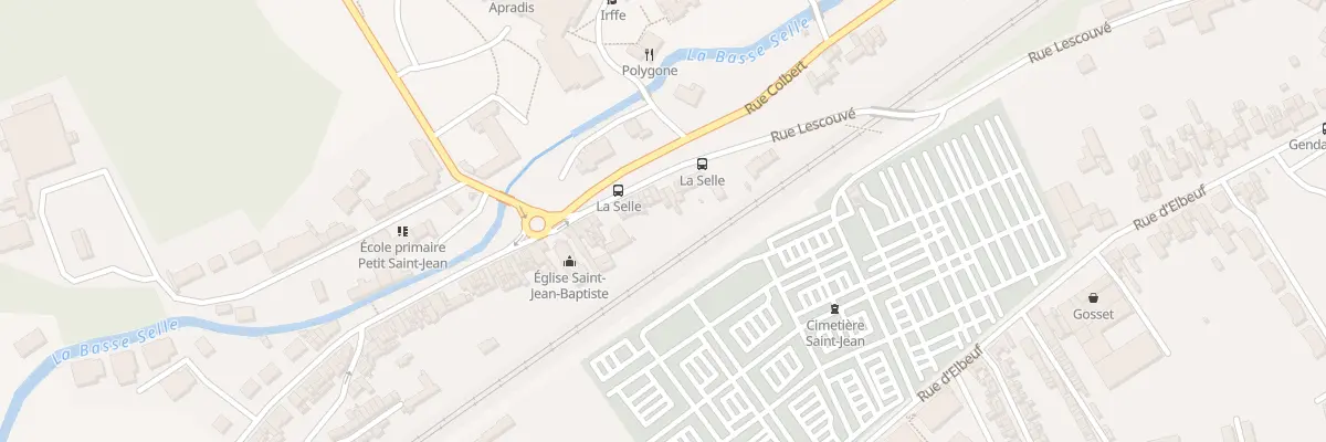 Plan du 307 Rue Lescouvé à Amiens
