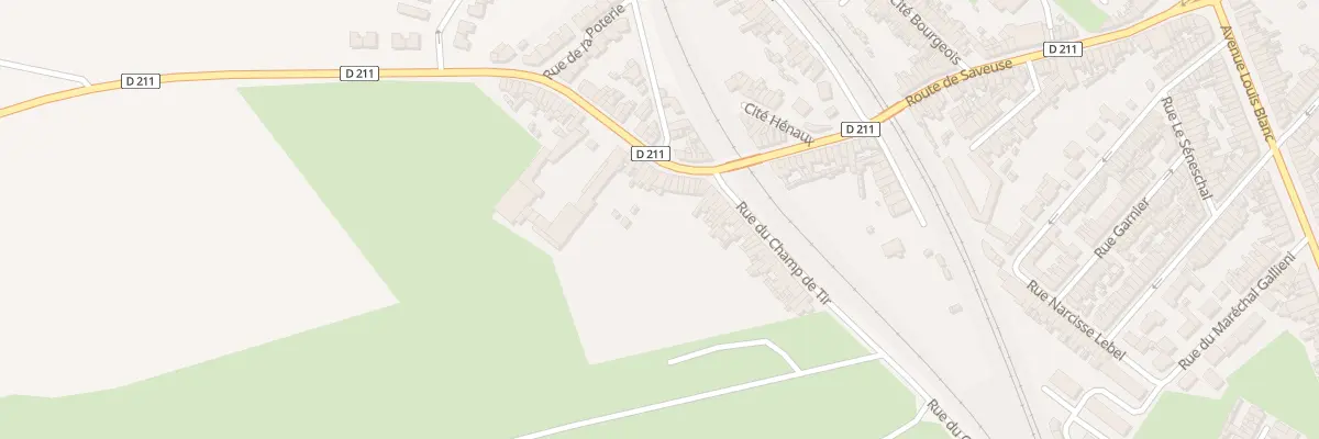 Plan du 155 Rue de Saveuse à Amiens