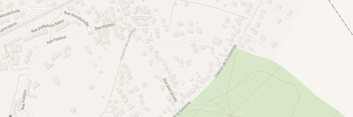 Plan du 13T Rue Jean Jaures à La Norville