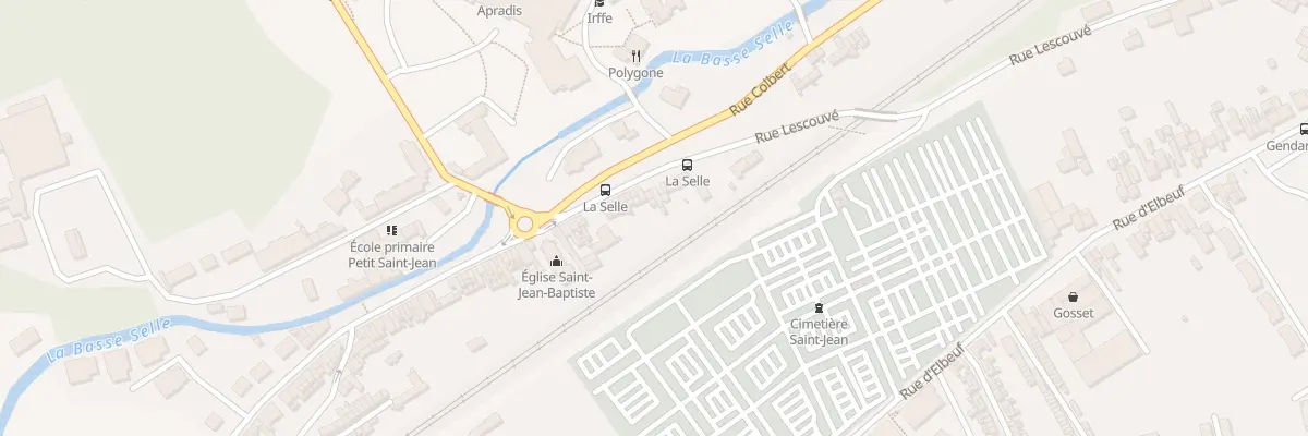 Plan du 305 Rue Lescouvé à Amiens