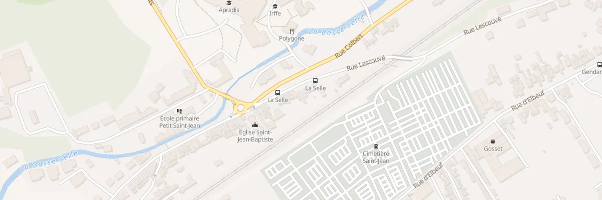Plan du 303 Rue Lescouvé à Amiens