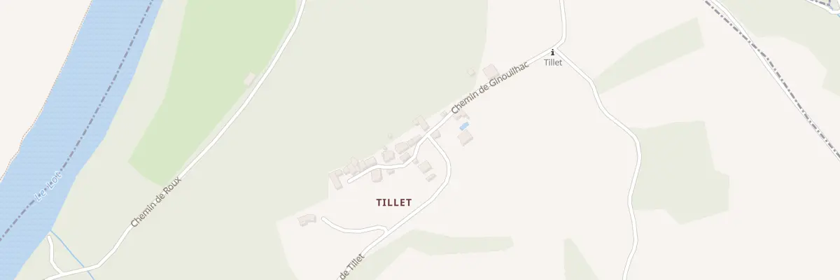 Plan du 5193 Tillet à Flagnac