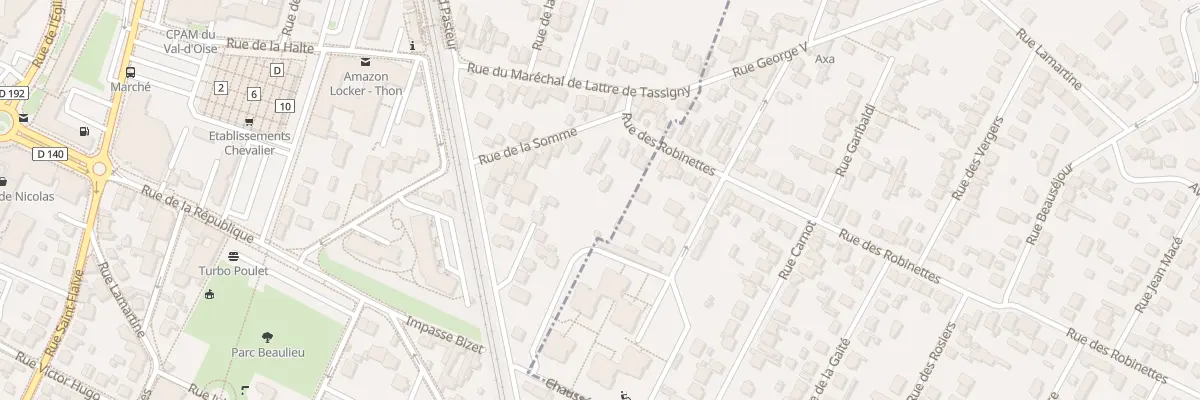 Plan du 6B Rue des Robinettes à Ermont