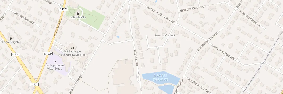 Plan du 52 Rue Pasteur à Saint-Prix