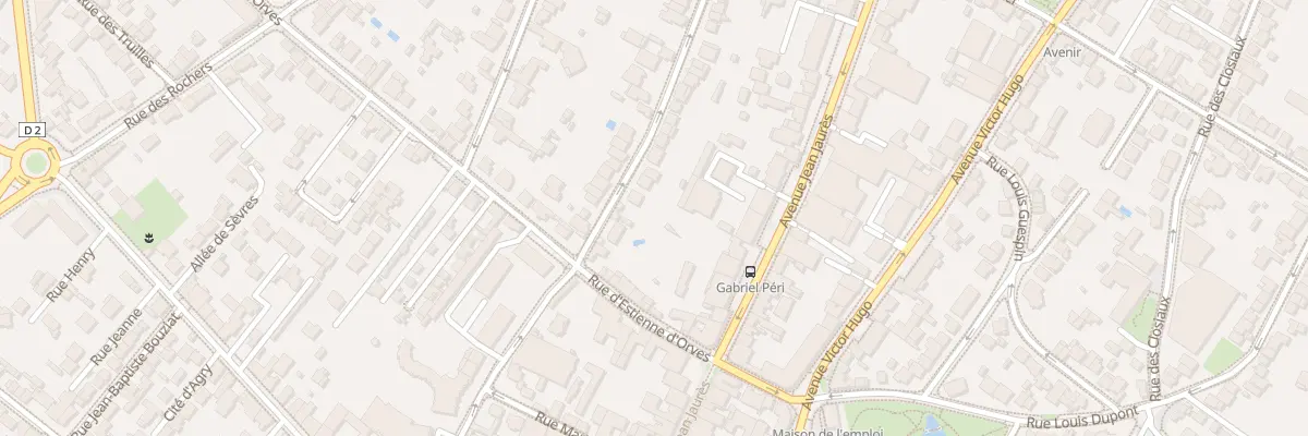 Plan du 4 Rue Denis Gogue à Clamart