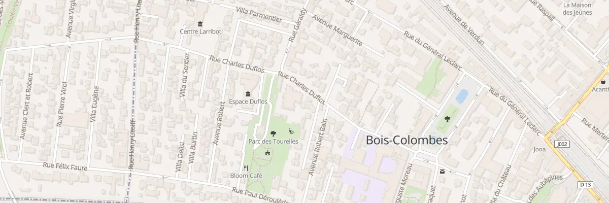 Plan du 57 Rue Charles Duflos à Bois-Colombes