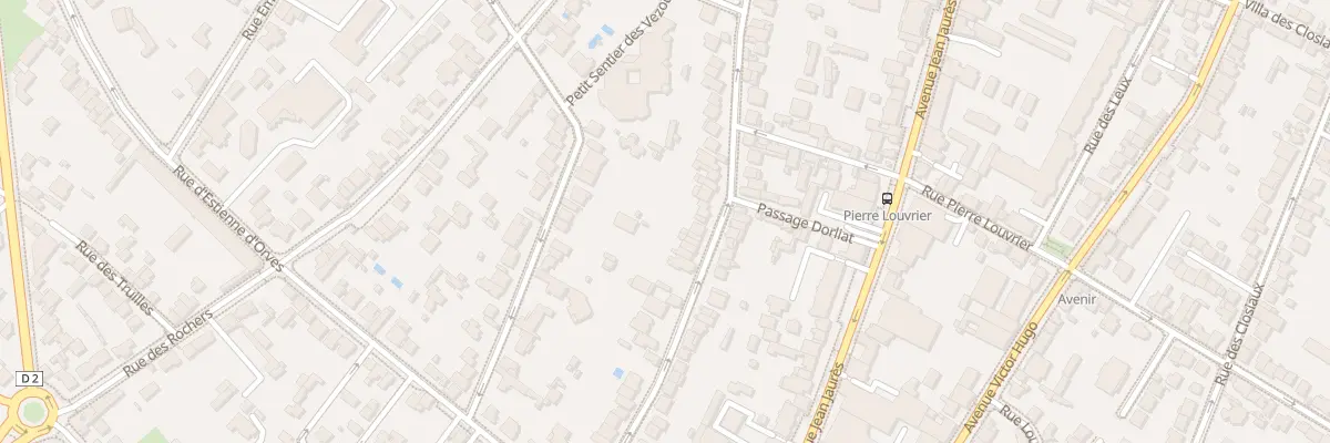 Plan du 45 Rue Denis Gogue à Clamart
