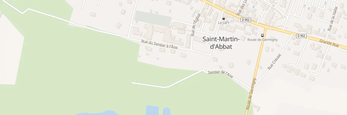 Plan du 7 Rue du Sentier a l’Ane à Saint-Martin-d’Abbat