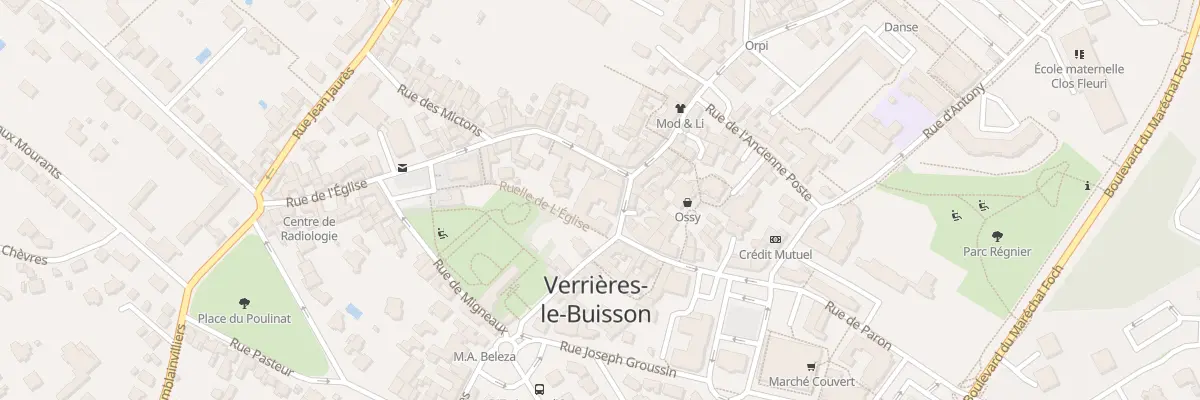 Plan du 60 Rue Estienne d’Orves à Verrières-le-Buisson
