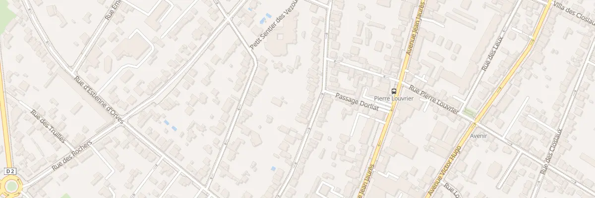 Plan du 47 Rue Denis Gogue à Clamart