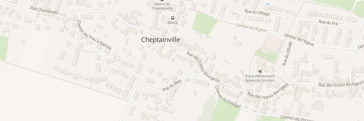 Plan du 87B Rue des Francs Bourgeois à Cheptainville