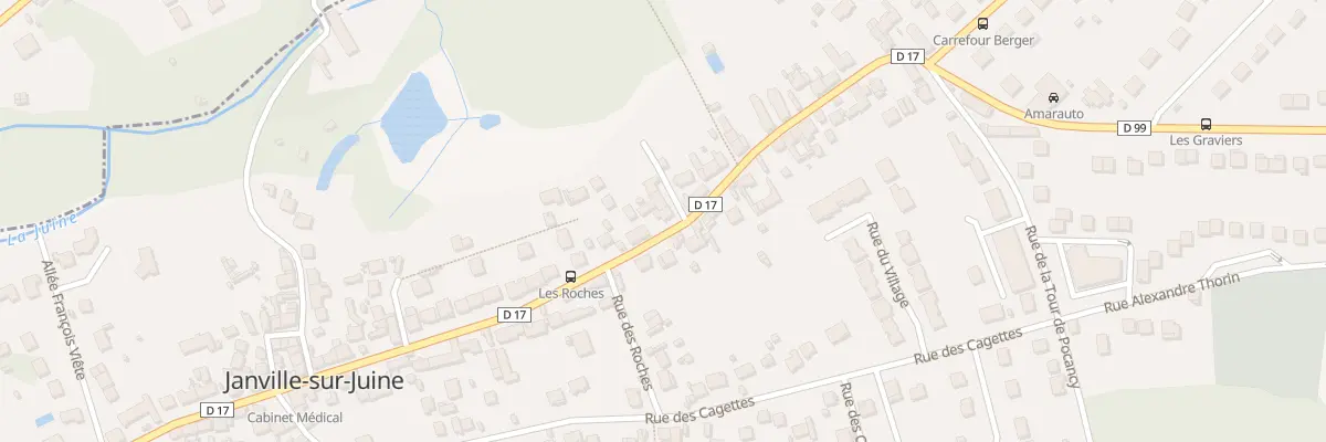 Plan du 85 Grande Rue à Janville-sur-Juine