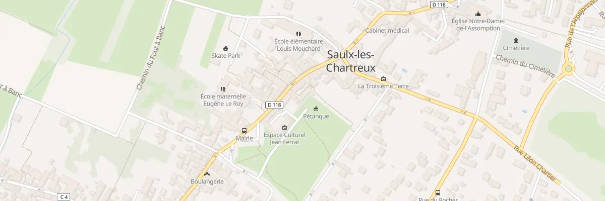 Plan du 45F Rue de la Division Leclerc à Saulx-les-Chartreux