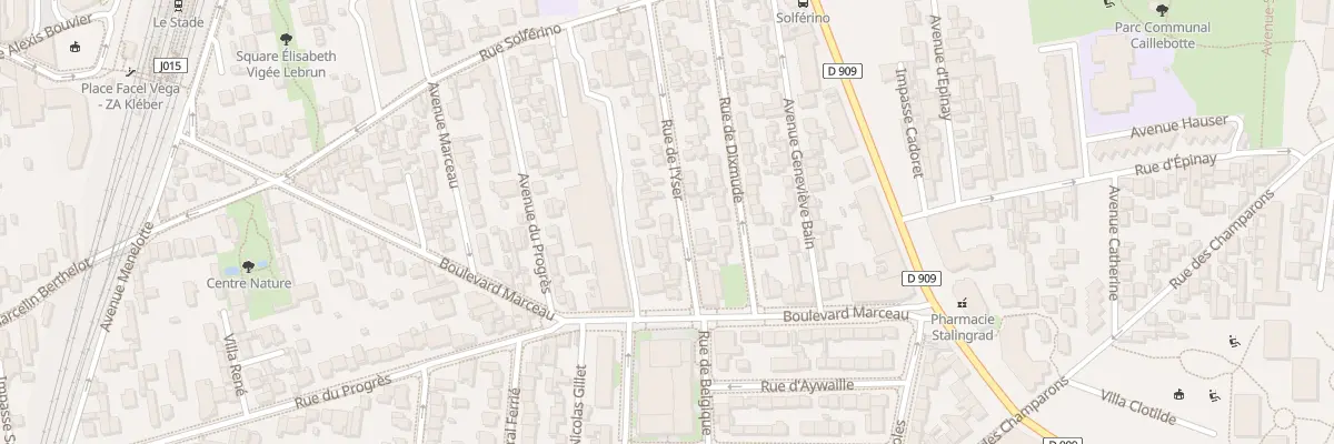Plan du 11 Rue de l’Yser à Colombes