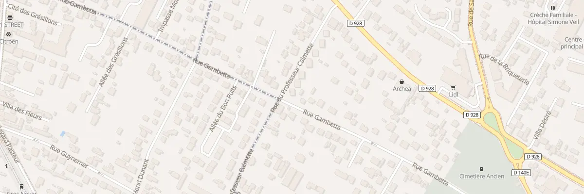 Plan du 7B Rue du Prof Calmette à Eaubonne