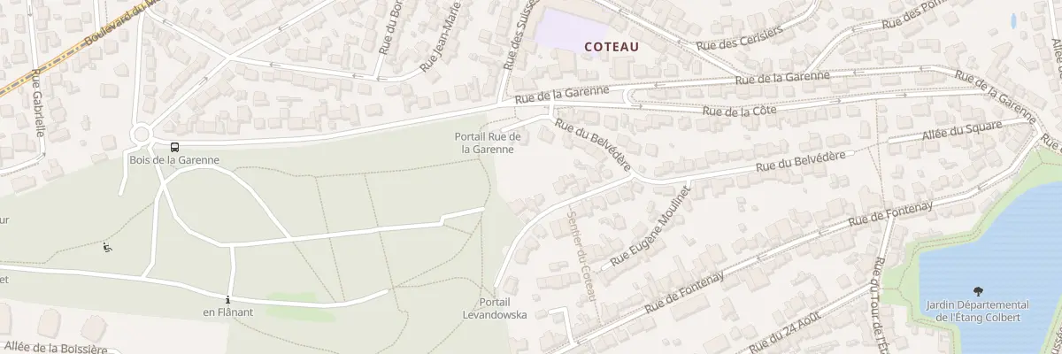 Plan du 14 Rue Levandowska Marguerite au Plessis-Robinson