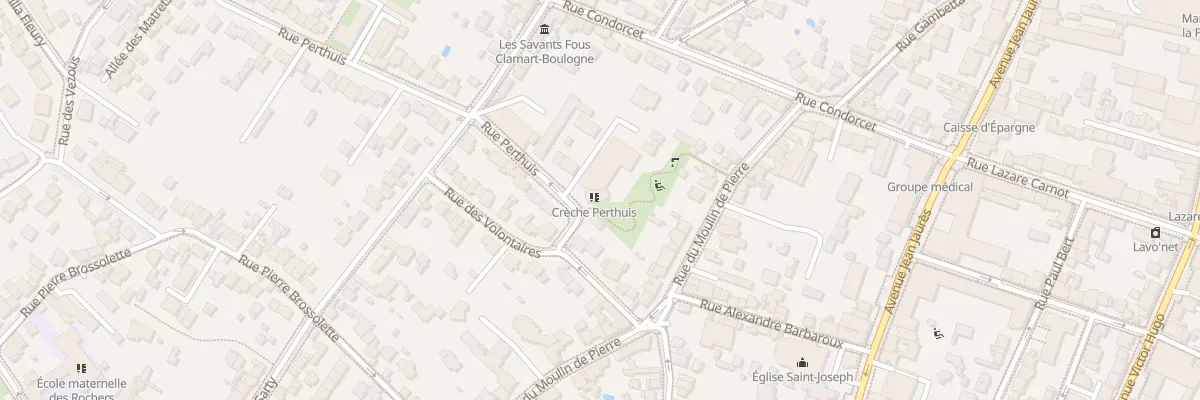 Plan du 18 Rue Perthuis à Clamart