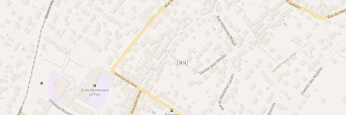 Plan du 27 Rue Georges Clémenceau à Leuville-sur-Orge