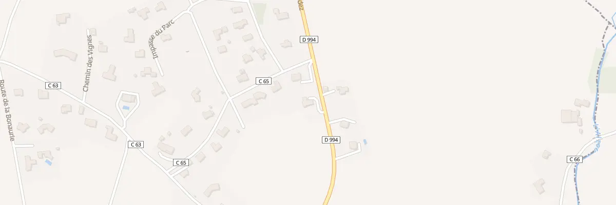Plan du 5 Rte de Roussenac à Anglars-Saint-Félix