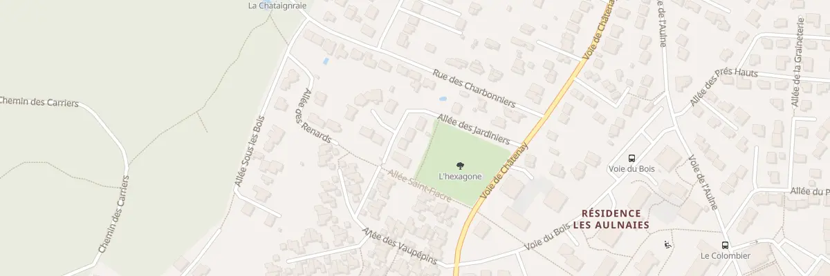 Plan du 3 All des Jardiniers à Verrières-le-Buisson